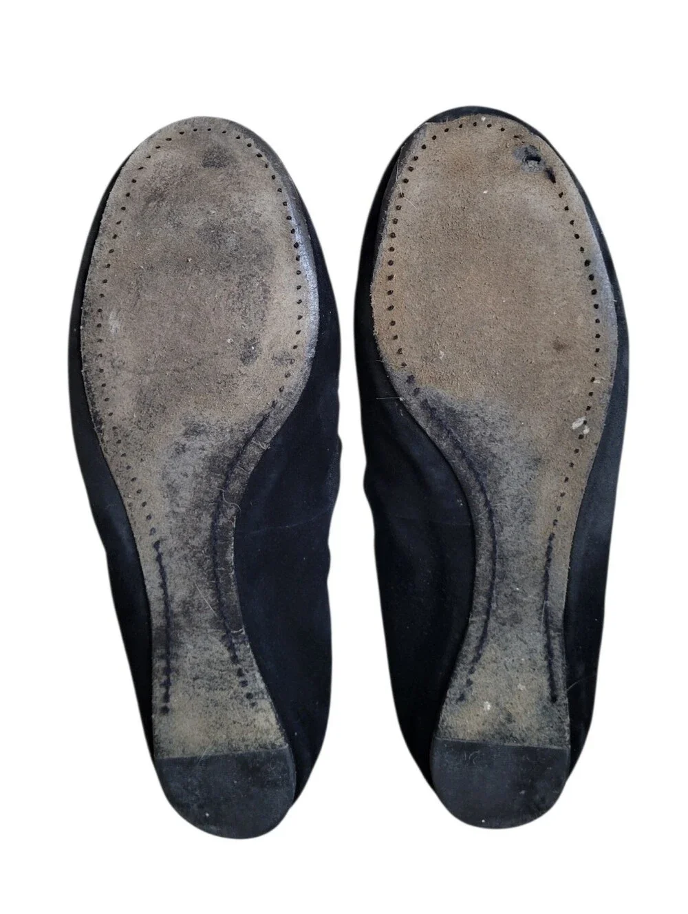 Tory Burch Caroline Suede Ballet Flsts Black